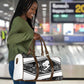 Steve Biko Travel Bag with Monochrome Portrait, Ideas Do Not Die Quote - African Pride
