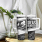 Steve Biko Tumbler With Handle with Monochrome Portrait, Ideas Do Not Die Quote - African Pride