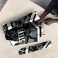 Steve Biko Umbrella with Monochrome Portrait, Ideas Do Not Die Quote - African Pride