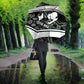 Steve Biko Umbrella with Monochrome Portrait, Ideas Do Not Die Quote - African Pride
