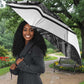 Steve Biko Umbrella with Monochrome Portrait, Ideas Do Not Die Quote - African Pride