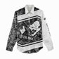 Steve Biko Women Casual Shirt with Monochrome Portrait, Ideas Do Not Die Quote - African Pride