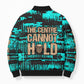 Chinua Achebe Bomber Puffer Jacket with Tribal Mask Design, Things Fall Apart Quote and Teal Abstract - African Pride