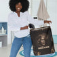 Chinua Achebe Laundry Basket with Sepia Portrait, Lion Historians Quote and Vintage African Map - African Pride