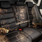 Chinua Achebe Back Car Seat Cover with Sepia Portrait, Lion Historians Quote and Vintage African Map - African Pride