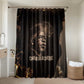 Chinua Achebe Bathroom Set with Sepia Portrait, Lion Historians Quote and Vintage African Map - African Pride