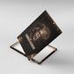 Chinua Achebe Canvas Wall Art with Sepia Portrait, Lion Historians Quote and Vintage African Map - African Pride