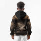 Chinua Achebe Kid Hoodie with Sepia Portrait, Lion Historians Quote and Vintage African Map - African Pride