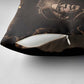 Chinua Achebe Pillow Cover with Sepia Portrait, Lion Historians Quote and Vintage African Map - African Pride