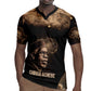 Chinua Achebe Rugby Jersey with Sepia Portrait, Lion Historians Quote and Vintage African Map - African Pride