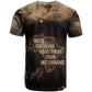 Chinua Achebe T shirt with Sepia Portrait, Lion Historians Quote and Vintage African Map - African Pride