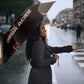 Chinua Achebe Umbrella with Sepia Portrait, Lion Historians Quote and Vintage African Map - African Pride