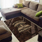 Chinua Achebe Area Rug with Tribal Symbol Design, The Storyteller Quote and Africa Wrote Back - African Pride