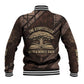 Chinua Achebe Baseball Jacket with Tribal Symbol Design, The Storyteller Quote and Africa Wrote Back - African Pride