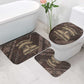 Chinua Achebe Bathroom Set with Tribal Symbol Design, The Storyteller Quote and Africa Wrote Back - African Pride