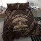 Chinua Achebe Bedding Set with Tribal Symbol Design, The Storyteller Quote and Africa Wrote Back - African Pride