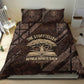 Chinua Achebe Bedding Set with Tribal Symbol Design, The Storyteller Quote and Africa Wrote Back - African Pride