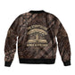 Chinua Achebe Bomber Jacket with Tribal Symbol Design, The Storyteller Quote and Africa Wrote Back - African Pride