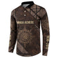Chinua Achebe Button Sweatshirt with Tribal Symbol Design, The Storyteller Quote and Africa Wrote Back