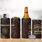 Chinua Achebe 4 in 1 Can Cooler Tumbler with Tribal Symbol Design, The Storyteller Quote and Africa Wrote Back - African Pride