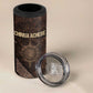 Chinua Achebe 4 in 1 Can Cooler Tumbler with Tribal Symbol Design, The Storyteller Quote and Africa Wrote Back - African Pride