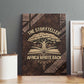Chinua Achebe Canvas Wall Art with Tribal Symbol Design, The Storyteller Quote and Africa Wrote Back - African Pride