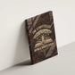 Chinua Achebe Canvas Wall Art with Tribal Symbol Design, The Storyteller Quote and Africa Wrote Back - African Pride