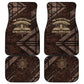 Chinua Achebe Car Mats with Tribal Symbol Design, The Storyteller Quote and Africa Wrote Back - African Pride