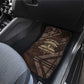Chinua Achebe Car Mats with Tribal Symbol Design, The Storyteller Quote and Africa Wrote Back - African Pride