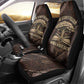 Chinua Achebe Car Seat Cover with Tribal Symbol Design, The Storyteller Quote and Africa Wrote Back - African Pride