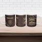 Chinua Achebe Ceramic Mug with Tribal Symbol Design, The Storyteller Quote and Africa Wrote Back - African Pride