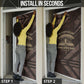 Chinua Achebe Door Cover with Tribal Symbol Design, The Storyteller Quote and Africa Wrote Back - African Pride