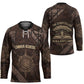 Chinua Achebe Hockey Jersey with Tribal Symbol Design, The Storyteller Quote and Africa Wrote Back - African Pride