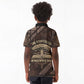 Chinua Achebe Kid Polo Shirt with Tribal Symbol Design, The Storyteller Quote and Africa Wrote Back - African Pride