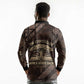 Chinua Achebe Long Sleeve Polo Shirt with Tribal Symbol Design, The Storyteller Quote and Africa Wrote Back - African Pride