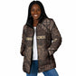 Chinua Achebe Padded Jacket with Tribal Symbol Design, The Storyteller Quote and Africa Wrote Back - African Pride