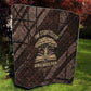 Chinua Achebe Quilt with Tribal Symbol Design, The Storyteller Quote and Africa Wrote Back - African Pride