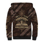 Chinua Achebe Sherpa Hoodie with Tribal Symbol Design, The Storyteller Quote and Africa Wrote Back - African Pride