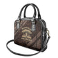 Chinua Achebe Shoulder Handbag with Tribal Symbol Design, The Storyteller Quote and Africa Wrote Back - African Pride