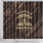 Chinua Achebe Shower Curtain with Tribal Symbol Design, The Storyteller Quote and Africa Wrote Back - African Pride