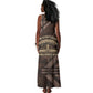 Chinua Achebe Tank Maxi Dress with Tribal Symbol Design, The Storyteller Quote and Africa Wrote Back - African Pride