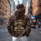 Chinua Achebe Zip Hoodie with Tribal Symbol Design, The Storyteller Quote and Africa Wrote Back - African Pride