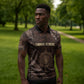 Chinua Achebe Zipper Polo Shirt with Tribal Symbol Design, The Storyteller Quote and Africa Wrote Back - African Pride