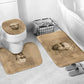 Ngugi wa Thiong O Bathroom Set Vintage Map Ancient African Library - Decolonising the Mind - African Pride