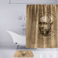 Ngugi wa Thiong O Bathroom Set Vintage Map Ancient African Library - Decolonising the Mind - African Pride
