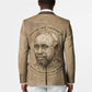 Ngugi wa Thiong O Blazer Vintage Map Ancient African Library - Decolonising the Mind - African Pride