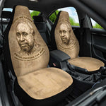 Ngugi wa Thiong O Car Seat Cover Vintage Map Ancient African Library - Decolonising the Mind - African Pride