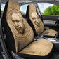 Ngugi wa Thiong O Car Seat Cover Vintage Map Ancient African Library - Decolonising the Mind - African Pride