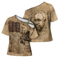 Ngugi wa Thiong O Cross Shoulder Shirt Vintage Map Ancient African Library - Decolonising the Mind - African Pride
