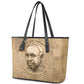 Ngugi wa Thiong O Leather Tote Bag Vintage Map Ancient African Library - Decolonising the Mind - African Pride